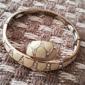 Ring and matching bracelet